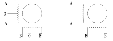 直流減速步進(jìn)電機(jī)的繞線圖